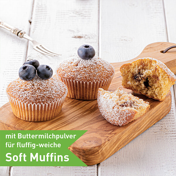 Premium Muffin Backmischung Soft Muffins