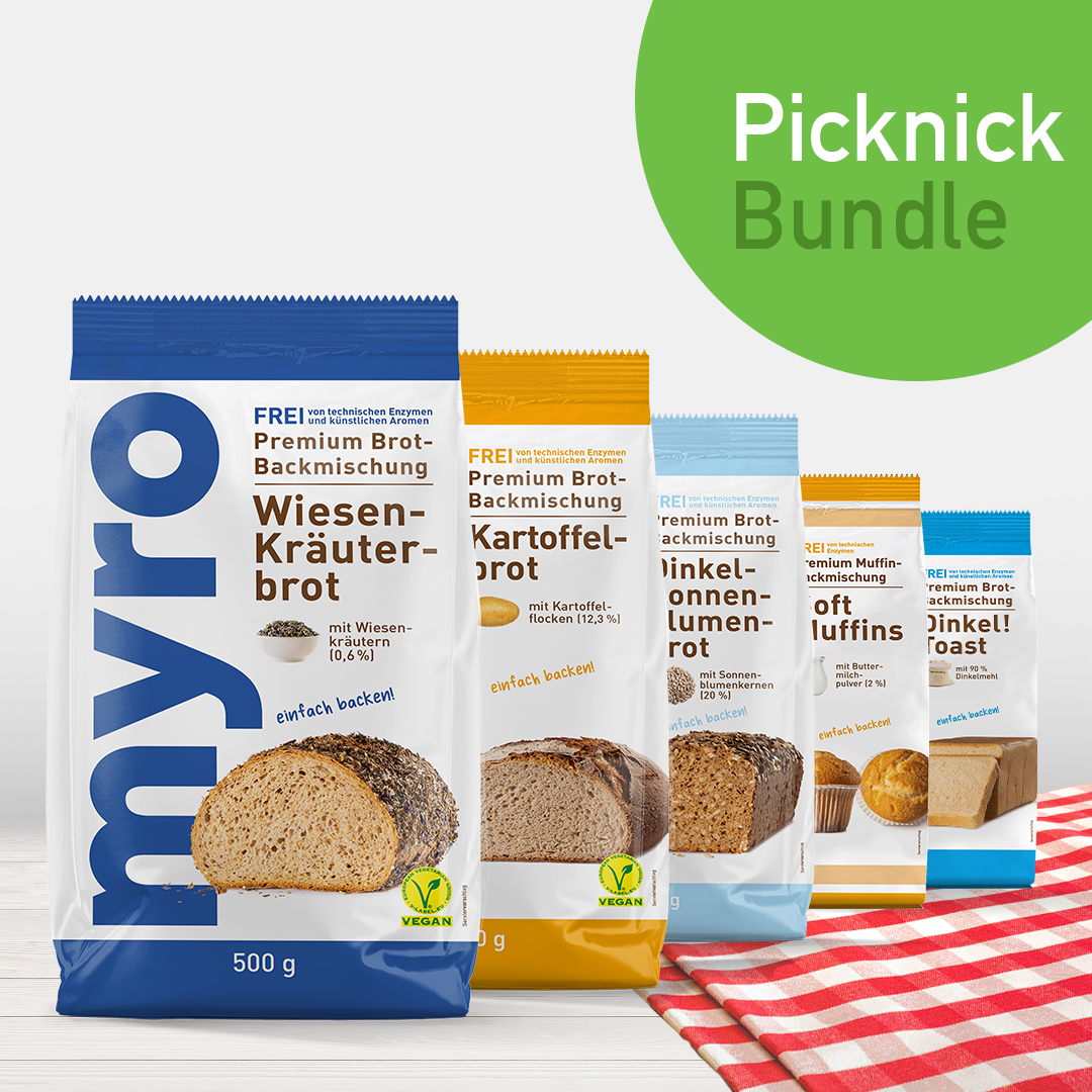 Picknick Bundle - 5 Backmischungen set