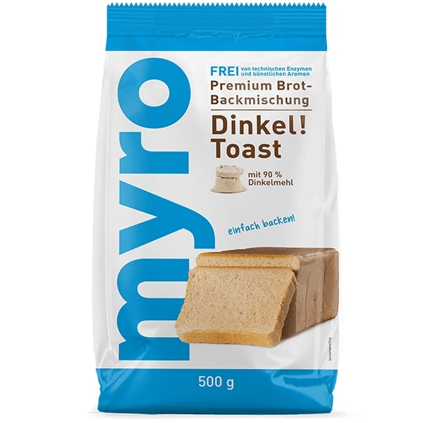 Premium Backmischung Dinkel Toast